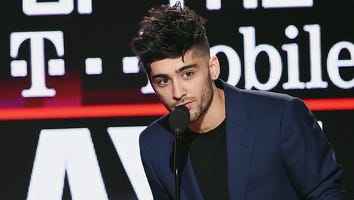Zayn Malik Wins Big at the AMAs, Gives Girlfriend Gigi Hadid a Kiss!