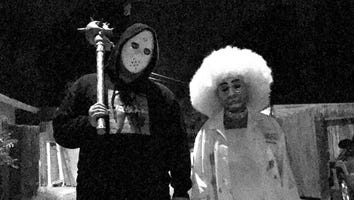 Blac Chyna and Rob Kardashian Get Their Purge on in Scary Costumes: 'Find Somebody That's Just as Crazy as You