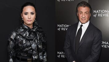 Watch Demi Lovato Knock Out Sylvester Stallone Boxing!
