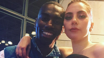 Lady Gaga Holds 'Love Trumps Hate' Sign Outside Trump Tower After Hillary Clinton Loses Presidential Election