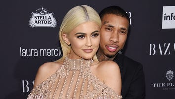 Kylie Jenner and 4-Year-Old King Cairo Throw Tyga a Surprise Party
