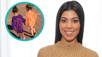 Kourtney Kardashian Shares Sweet Photo of Penelope Disick and North West Holding Hands