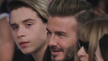 David and Brooklyn Beckham Rock Matching Rings
