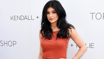 Kylie Jenner Rocks Racy Fishnets in Her Hotel Room