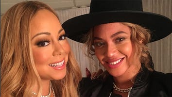 Beyonce Attends Mariah Carey's Concert in NYC -- See the Pic!