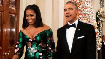 Michelle Obama Stuns in Shimmering Emerald Dress at Kennedy Center Honors