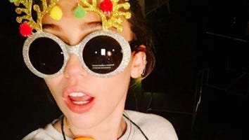 Miley Cyrus Celebrates the Holidays With New Marijuana Tattoo and Weed-Themed Sweatshirts