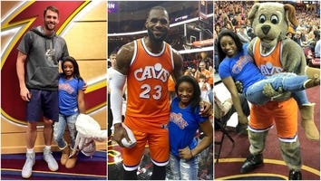 Simone Biles Meets the Cleveland Cavaliers and It Will Make Your Day -- See the Amazing Pics!