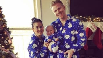 'Bachelor' Couple Sean and Catherine Lowe Proudly Rock Matching Pajamas With Son Sam