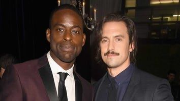Watch 'This is Us' Co-Stars Milo Ventimiglia and Sterling K. Brown Adorably Share a 'Father-Son' Flub!