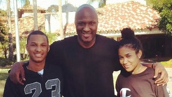 Lamar Odom Shares Sweet Family Pic With His Two Kids: 'No Better Way to End 2016'