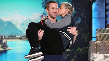 Ryan Gosling Literally Sweeps Ellen DeGeneres Off Her Feet, Talks Adorable Daughters