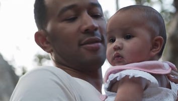 EXCLUSIVE: John Legend On Filming Baby Luna for His 'Love Me Now' Music Video: 'She Was So Good'