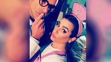 Lea Michele Was Very Excited About 'Kissing Uncle Jesse' on 'Scream Queens'