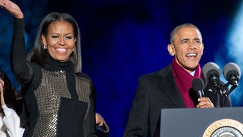 Watch Barack and Michelle Obama Get in the Holiday Spirit at Final National Christmas Tree Lighting