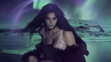 Kim Kardashian Returns to Spotlight, Prances Around in Lace-Up Bra for Day 12 of the 'Love' Advent Calendar