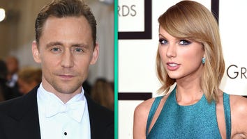 Tom Hiddleston Caught in Awkward Moment With Taylor Swift Street Art