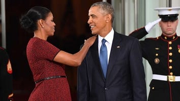 The Obamas Are the Most Adorable as They Officially Exit the White House -- See the Pics