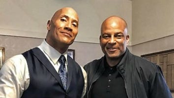 Dwayne 'The Rock' Johnson Meets His Football Hero Ronnie Lott