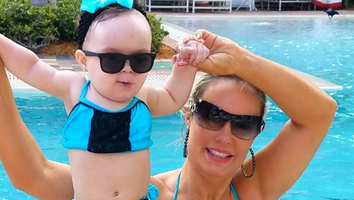 Coco Austin and Baby Chanel Wear Adorable Matching Bikinis