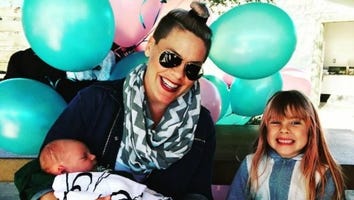 Pink's Daughter Willow Cuddles With Baby Brother Jameson in Sweet Pic: 'That's Amore'