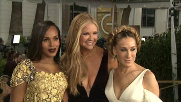 EXCLUSIVE: Kerry Washington Adorably Fan Girls Over Sarah Jessica Parker at the Golden Globes