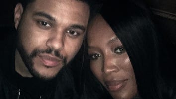 The Weeknd Cozies Up to 'Big Sis' Naomi Campbell