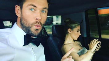 Chris Hemsworth and Elsa Pataky Are Late to the Golden Globes -- But They Look Great Nevertheless!