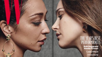 Natalie Portman and Ruth Negga Get Intimate on the Cover of 'W Magazine'
