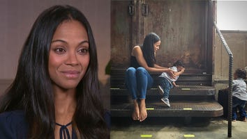 EXCLUSIVE: Zoe Saldana Says Her 2-Year-Old Twins Are 'Totally Gangsters'