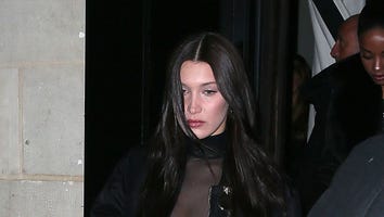 Bella Hadid Rocks Sheer Shirt -- Check Out the Edgy Look!