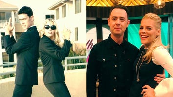 Friendly Exes! Colin Hanks and Busy Philipps Reunite on 'Live! With Kelly'
