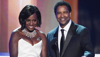 EXCLUSIVE: Denzel Washington Gushes Over 'Brilliant' Viola Davis, Talks Winning First SAG Award