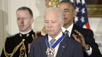 Joe Biden Breaks Down in Tears as President Obama Surprises Him With the Medal of Freedom
