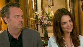 EXCLUSIVE: Katie Holmes, Matthew Perry on Playing Kennedys in 'After Camelot' -- See What They Said