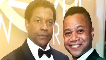 EXCLUSIVE: Denzel Washington and Cuba Gooding Jr. Had the Best Red Carpet Run-In at Golden Globes