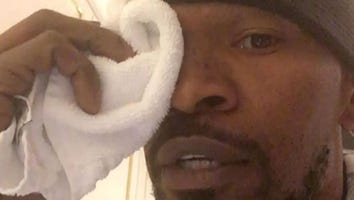 Jamie Foxx Feigns a Black Eye While Mocking Reports He Got Into Fight at Restaurant