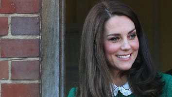 Kate Middleton, Clad in Emerald Green, Is All Smiles While Visiting a Children's Hospice -- See the Sweet Pics