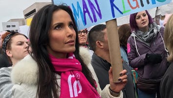 Women's March 2017: Padma Lakshmi Attends with Ex Adam Dell