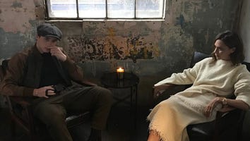 Victoria Beckham and Son Brooklyn Step Out to Support David at London Fashion Week Men's -- See the Pics!