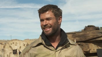 EXCLUSIVE: Chris Hemsworth Gushes About Working With Wife Elsa Pataky on 'Horse Soldiers'