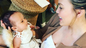 Chrissy Teigen Shares Sweet Valentine's Day Snapchats With John Legend and Baby Luna