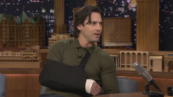 Milo Ventimiglia Reveals Why His Arm Is in a Sling, Poses Mind-Blowing 'Gilmore Girls' Question