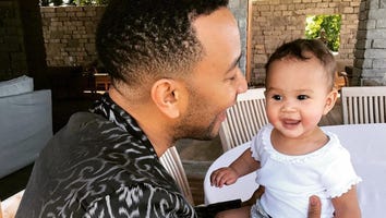 Chrissy Teigen Shares a Shot of Her 'Babies' That Proves Luna is John Legend's Mini-Me -- See the Sweet Pic!