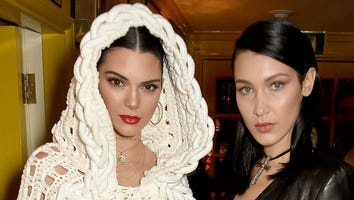Kendall Jenner Goes Full Polar Bear for Night Out in London With Gigi and Bella Hadid: Pics