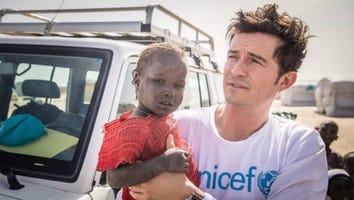 Orlando Bloom Visits Underprivileged Children in Africa: 'This Is Not Something Any Child Should Experience'