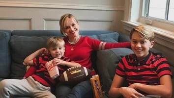 Reese Witherspoon Watches the Super Bowl With Her Sons and Some Yummy Snacks!