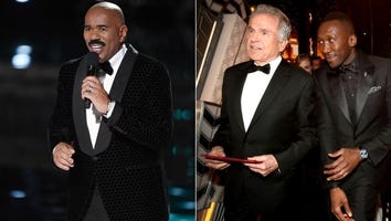 Steve Harvey Reacts to Oscars Best Picture Flub: 'I Can Help Warren Beatty Through This'