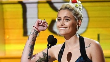 Paris Jackson Co-Designed The Tie-Dyed GRAMMYs Dress She Wore to Present