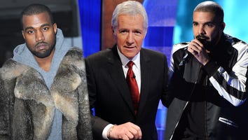 Alex Trebek Epically Raps Drake, Kanye West on 'Jeopardy'